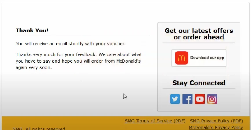 Mcdfoodforthoughts survey completed