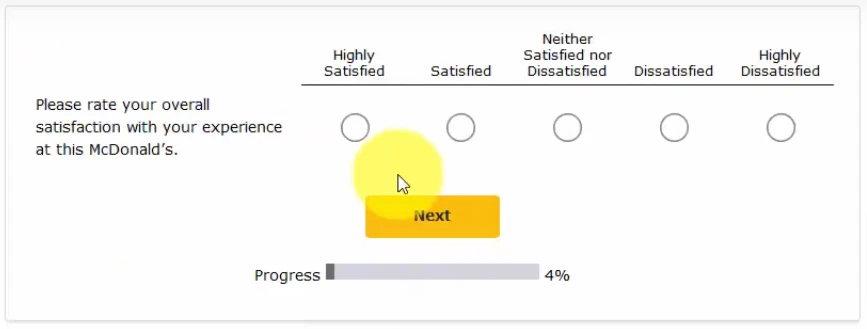 Rate overall satisfaction